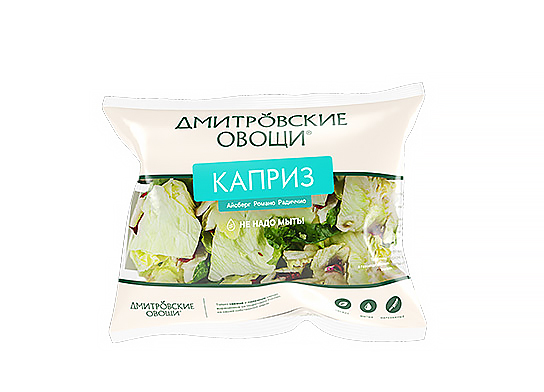 

Салатная смесь Дмитровские овощи Каприз