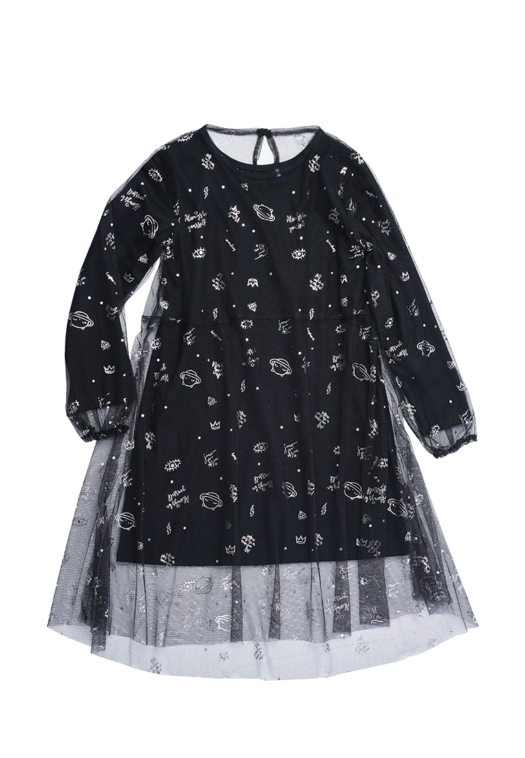 

Платье детское Daniele Patrici AW22C66003725, черный, 140, AW22C66003725