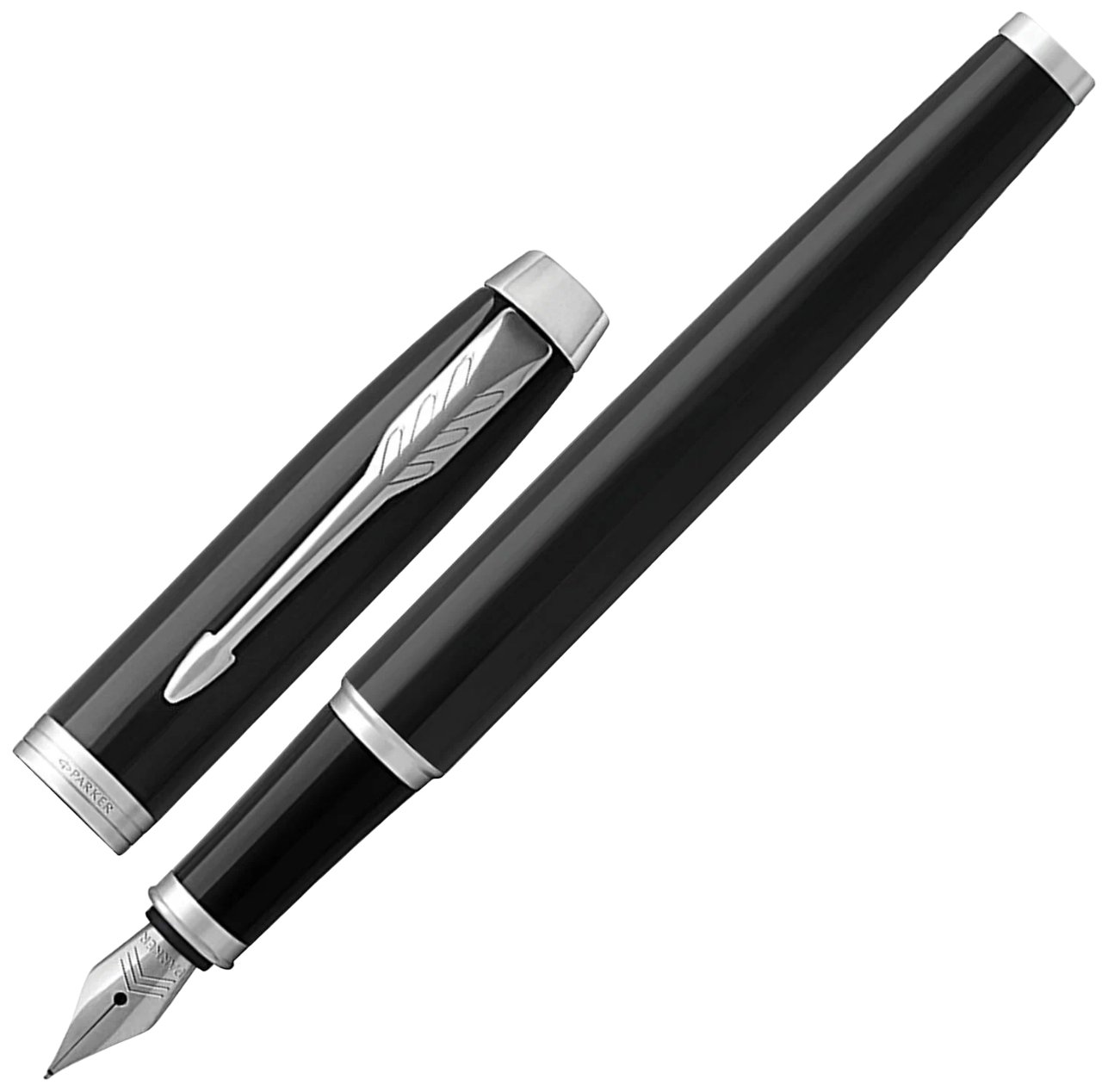 

Перьевая ручка Parker IM Core Black Lacquer CTкорпус черный глянцев лак, 1931644
