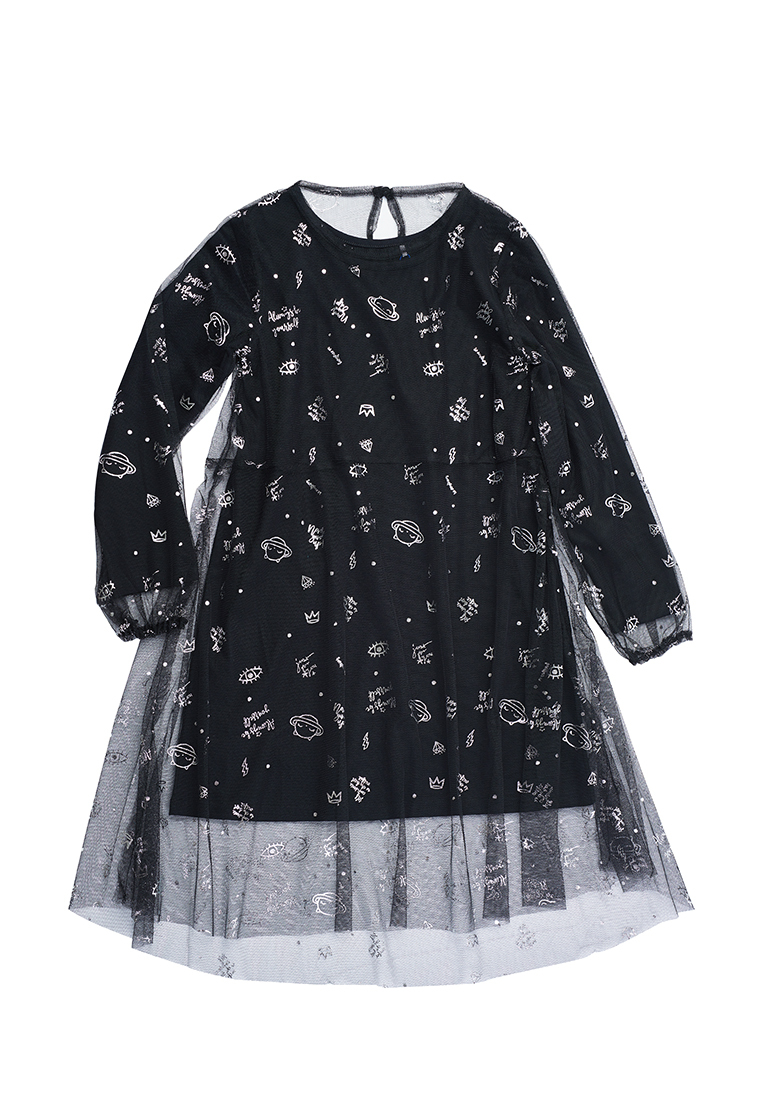 Платье детское Daniele Patrici AW22C66003725, черный, 122
