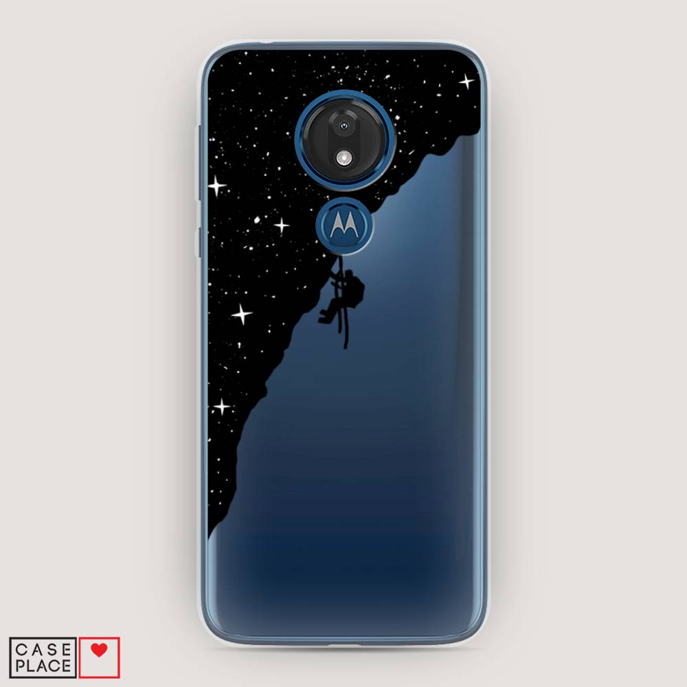 

Чехол Awog на Motorola Moto G7 / Моторола Мото G7 "Скалолаз в космосе", Разноцветный, 241150-4