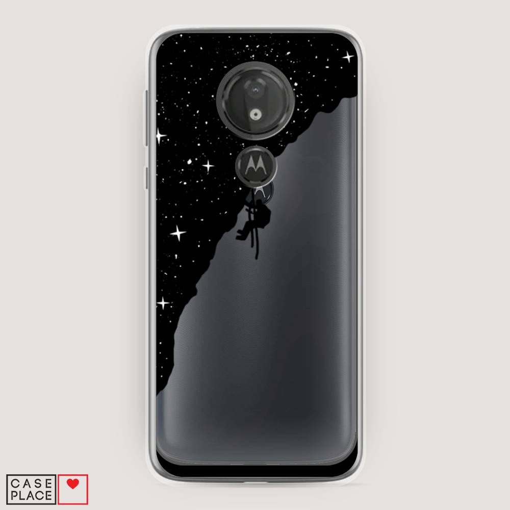 

Чехол Awog на Motorola Moto G7 Power / Моторола Мото G7 Power "Скалолаз в космосе", Разноцветный, 241350-4