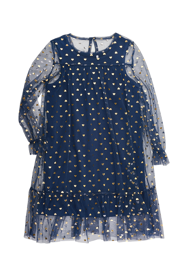Платье детское Max&Jessi AW22C50303704, темно-синий, 116
