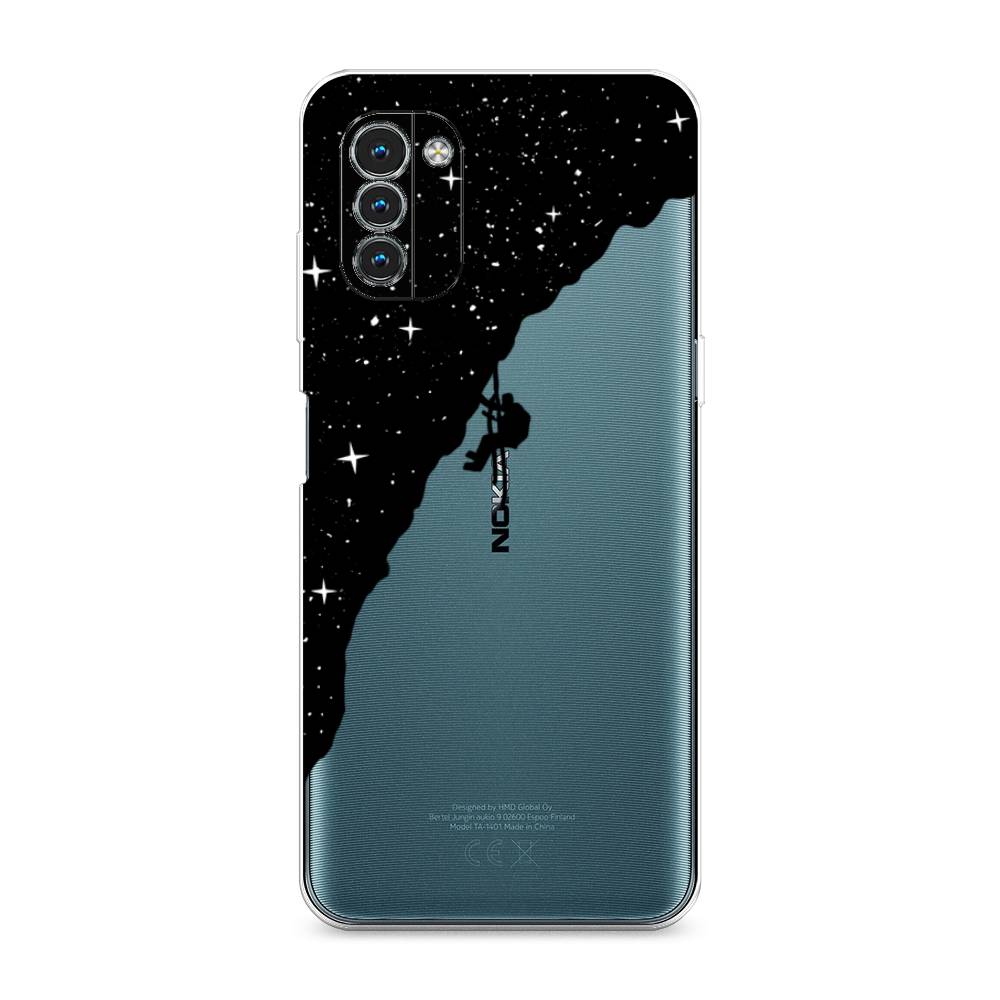 

Чехол Awog на Nokia G21 / Нокиа G21 "Скалолаз в космосе", Разноцветный, 125050-4