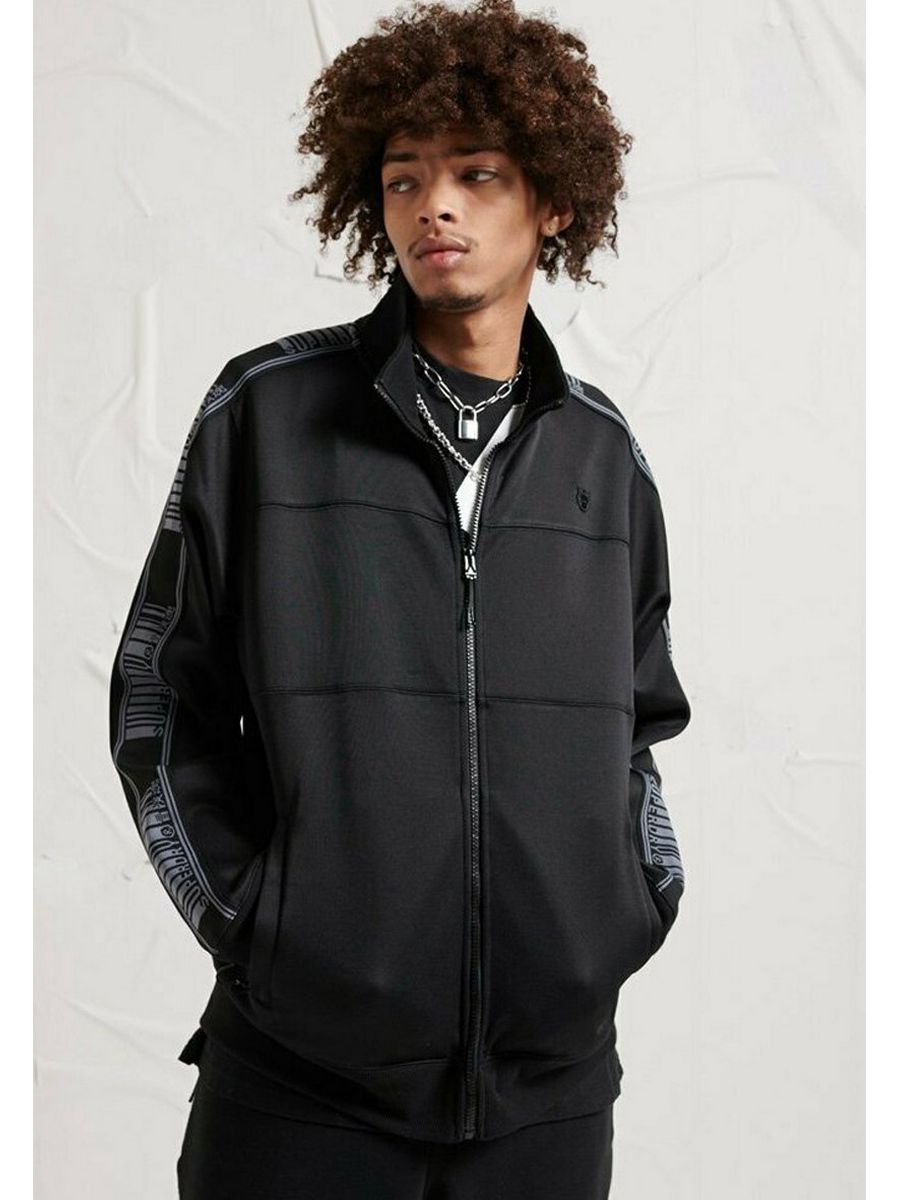 

Олимпийка мужская Superdry SU221001P черная XS, Черный, SU221001P