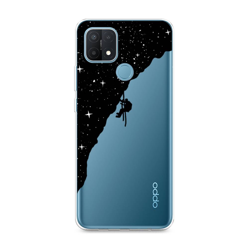 

Чехол Awog на Oppo A15/A15s "Скалолаз в космосе", Разноцветный, 255650-4