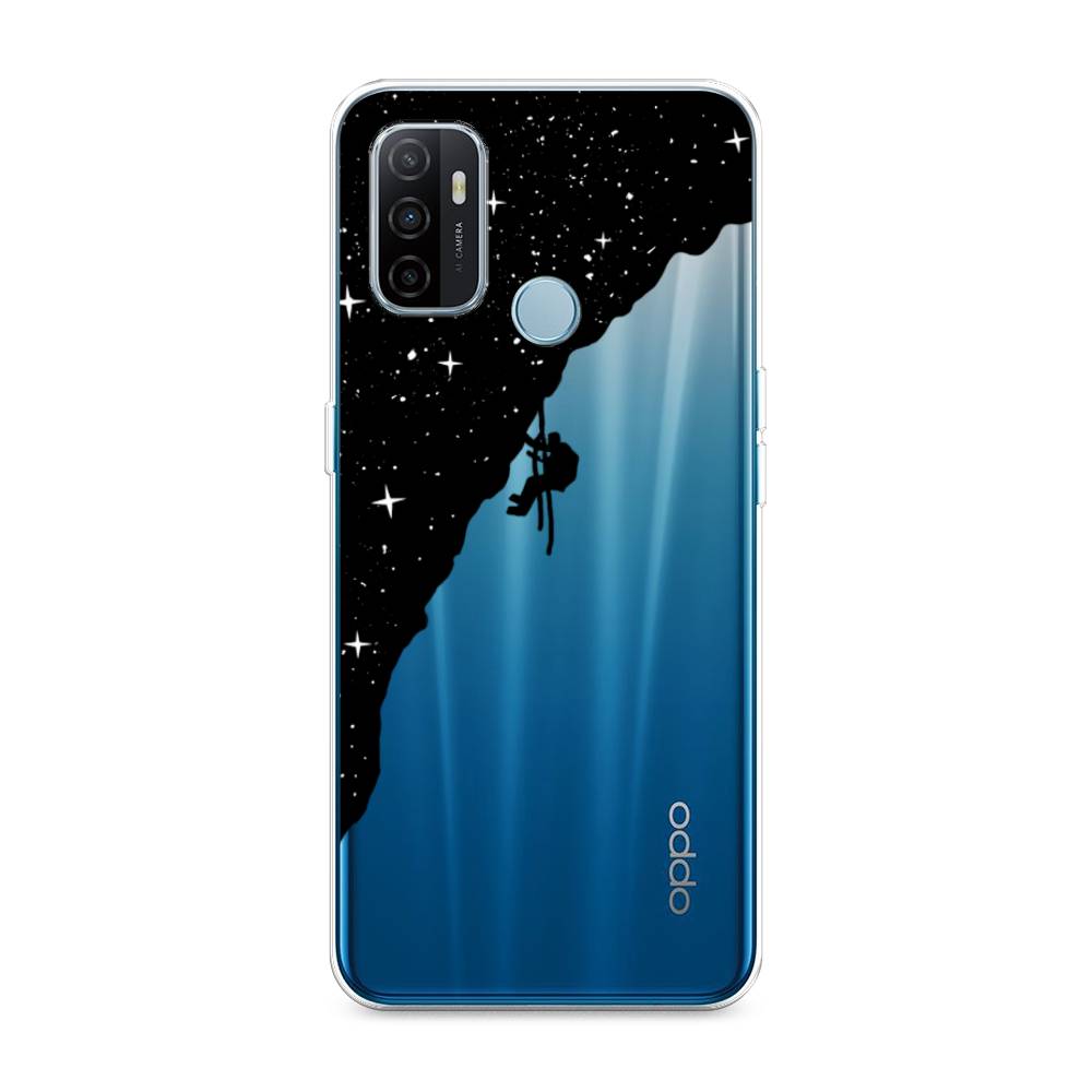 

Чехол Awog на Oppo A53 "Скалолаз в космосе", Разноцветный, 254350-4