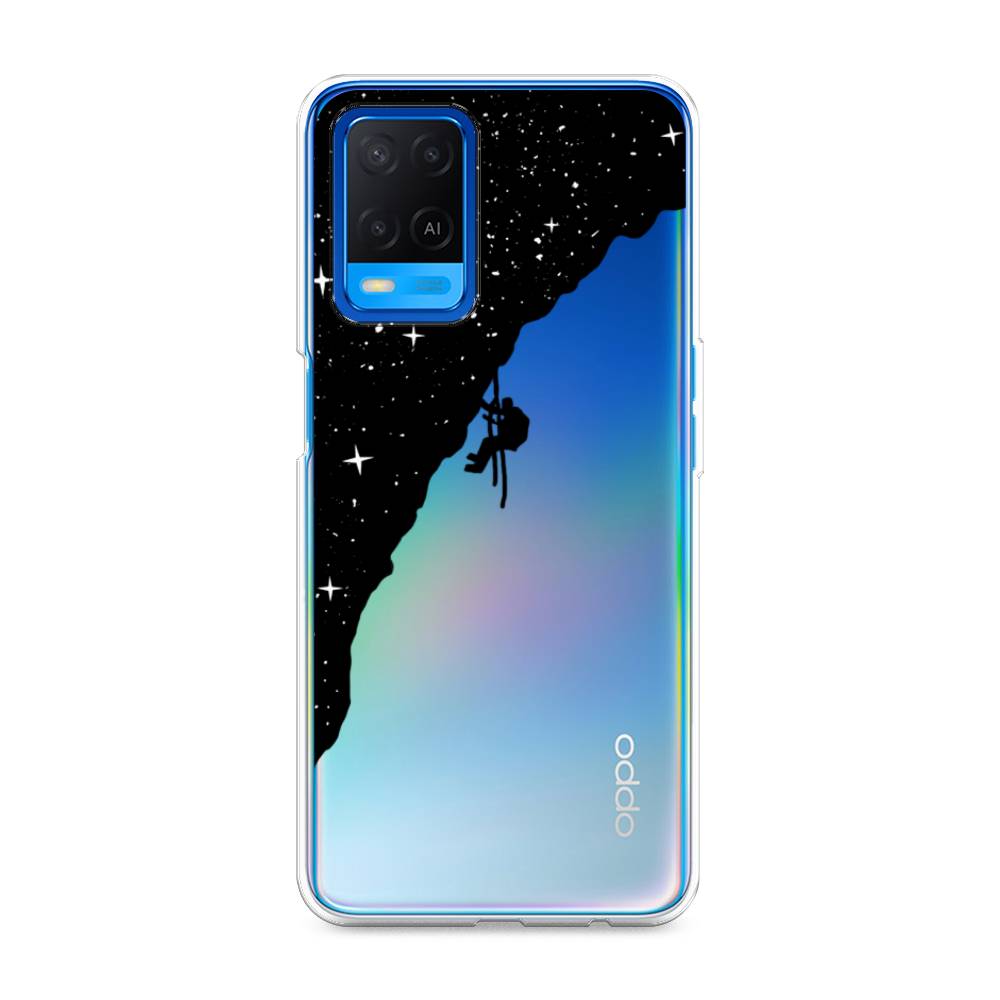 

Чехол Awog на Oppo A54 "Скалолаз в космосе", Разноцветный, 256150-4