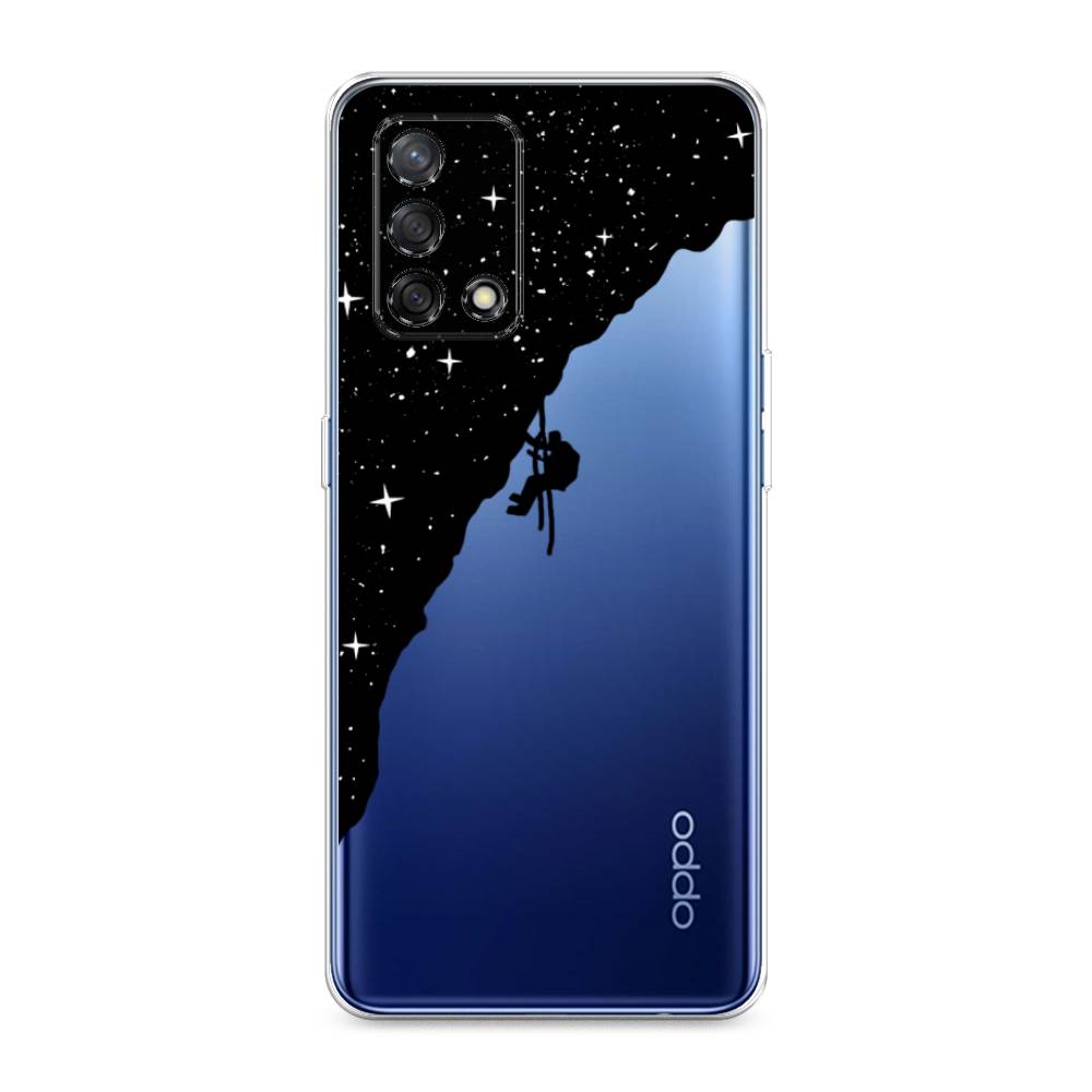 

Чехол Awog на OPPO A74 4G/F19 "Скалолаз в космосе", Разноцветный, 256050-4