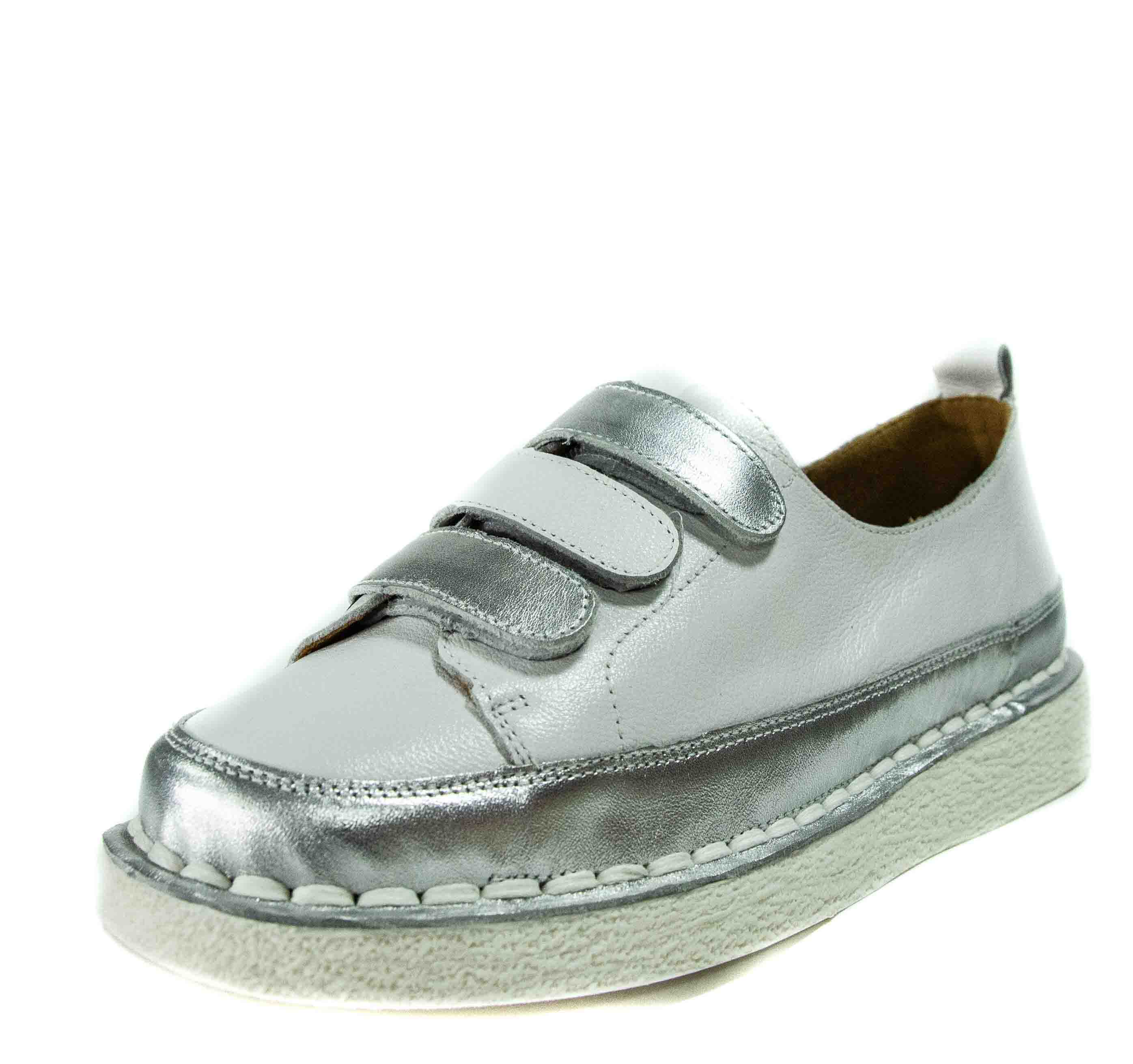 

Кеды женские MADELLA XUS-01549-1B-KT серебристые 37 RU, XUS-01549-1B-KT