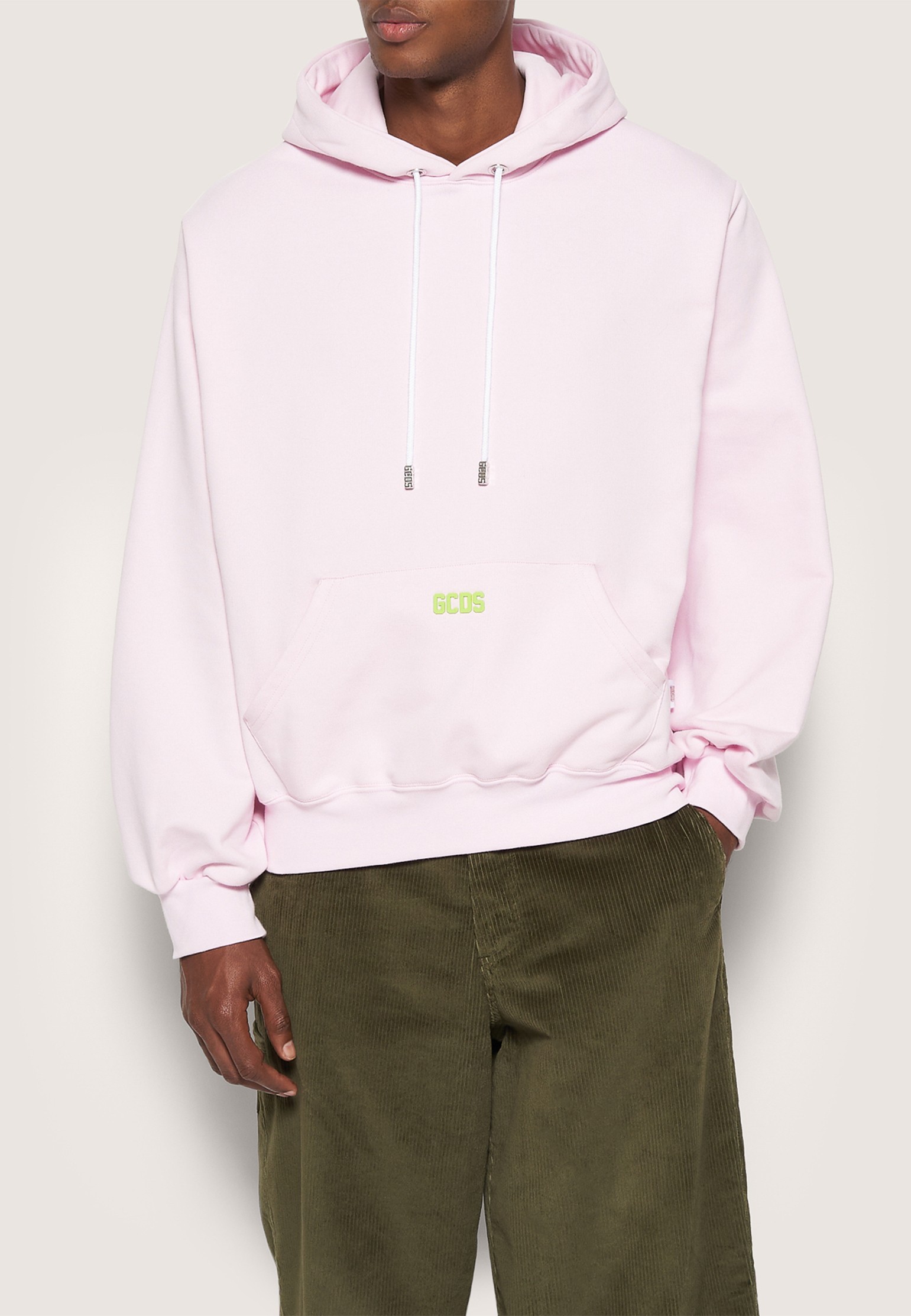 

Худи мужское GCDS 128918 розовое S, Розовый, 128918