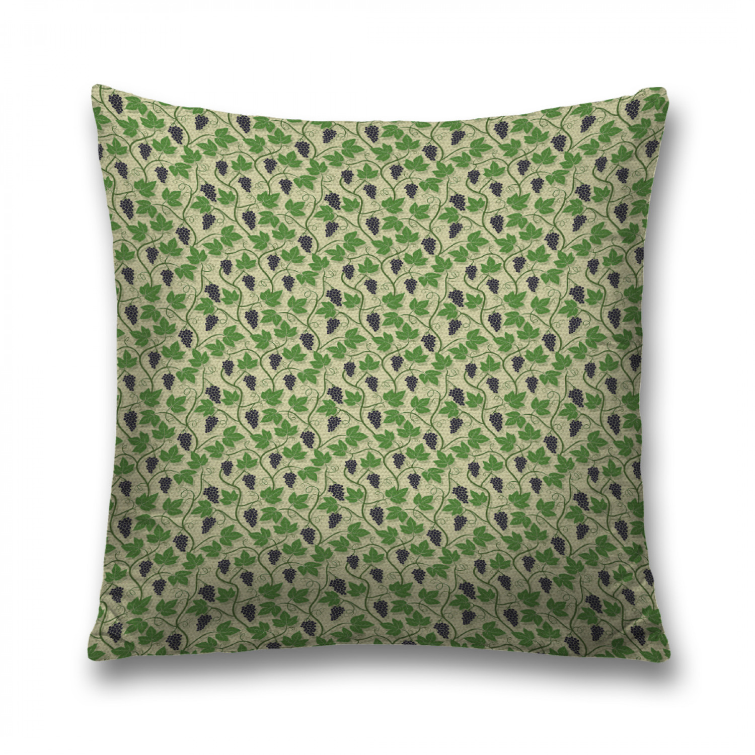 

Наволочка декоративная JoyArty "Спелый виноград" на молнии, 45x45 см, Спелый виноград