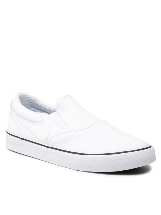 

Слипоны Sb Chron 2 Slip DM3495 100 Nike белый 44 EU, Sb Chron 2 Slip DM3495 100