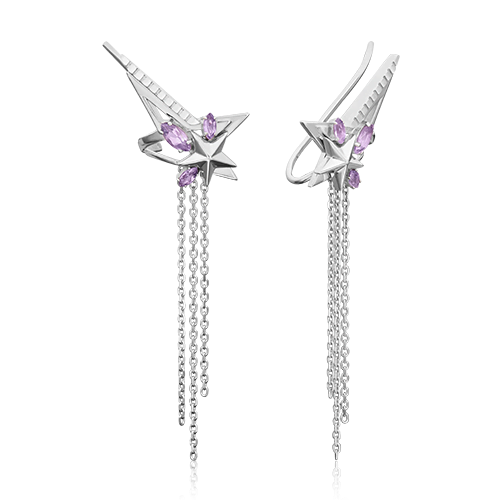 

Серьги из серебра с аметистом PLATINA jewelry 02-4724-00-203-0200-69_0, 02-4724-00-203-0200-69_0