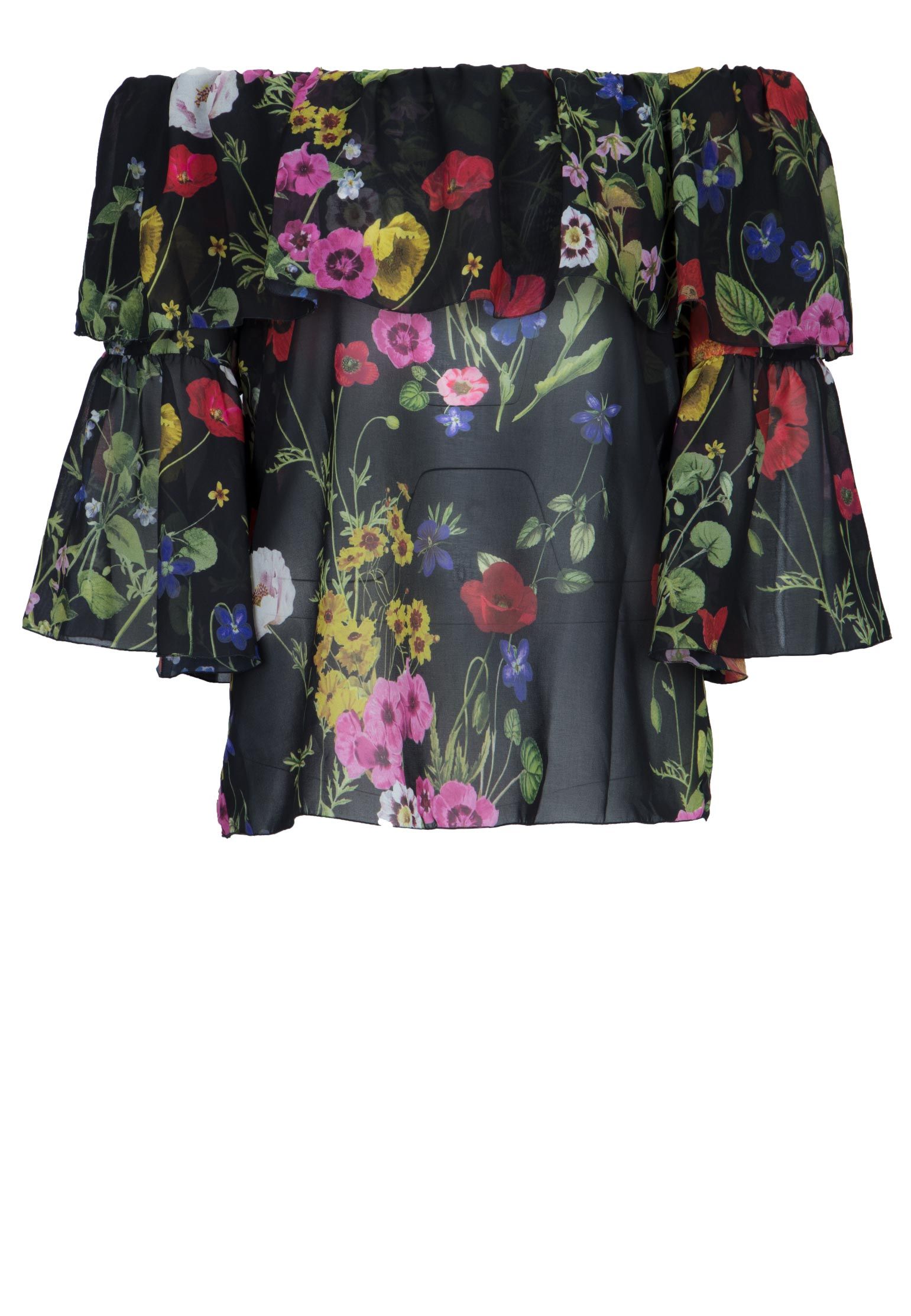 

Блуза женская Blugirl 98085 черная 42 IT, 98085