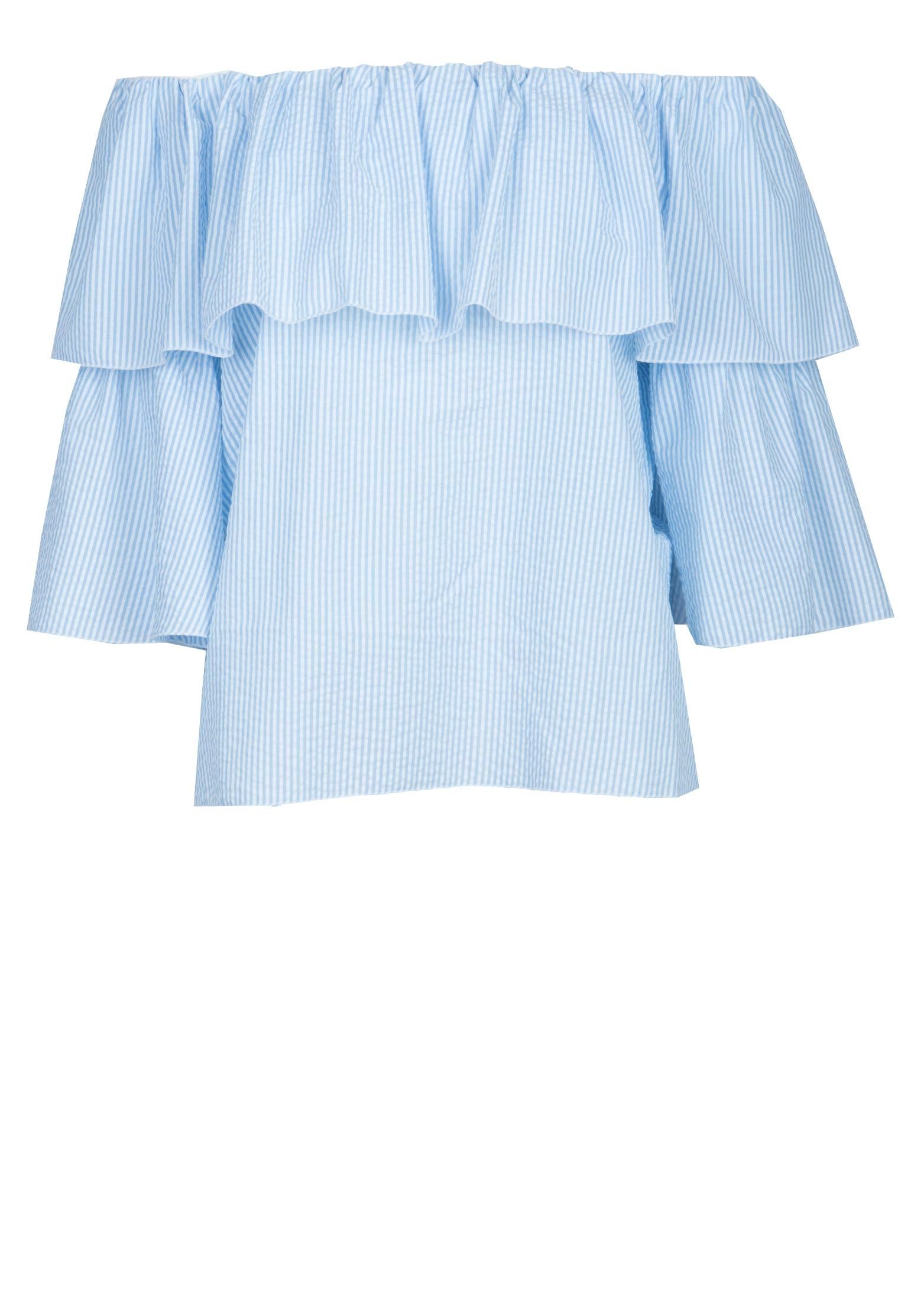 

Блуза женская Blugirl 98103 голубая 42 IT, 98103