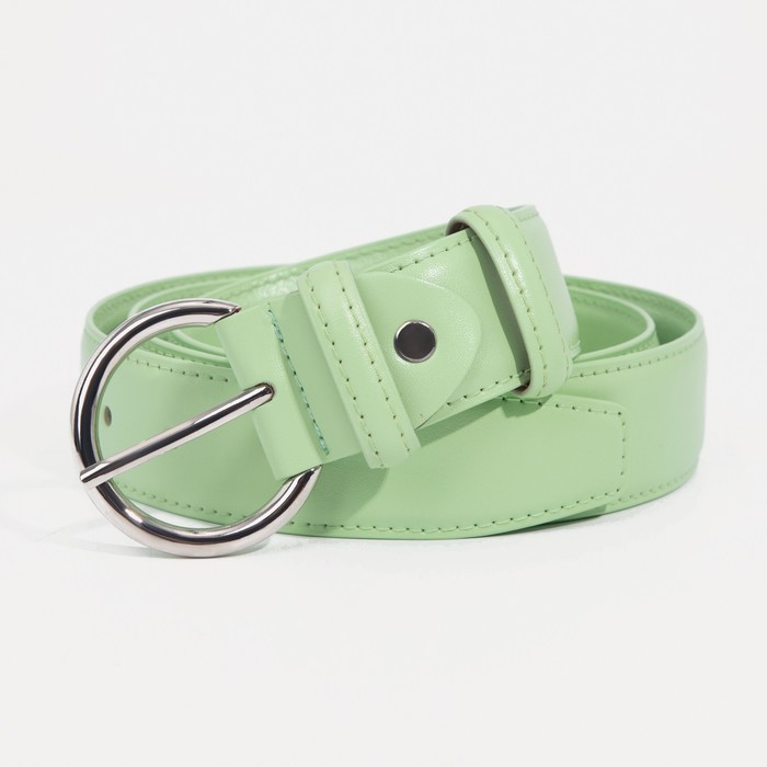 

Ремень женский NoBrand 9170665 зелёный, 110 см, Зеленый, 9170665