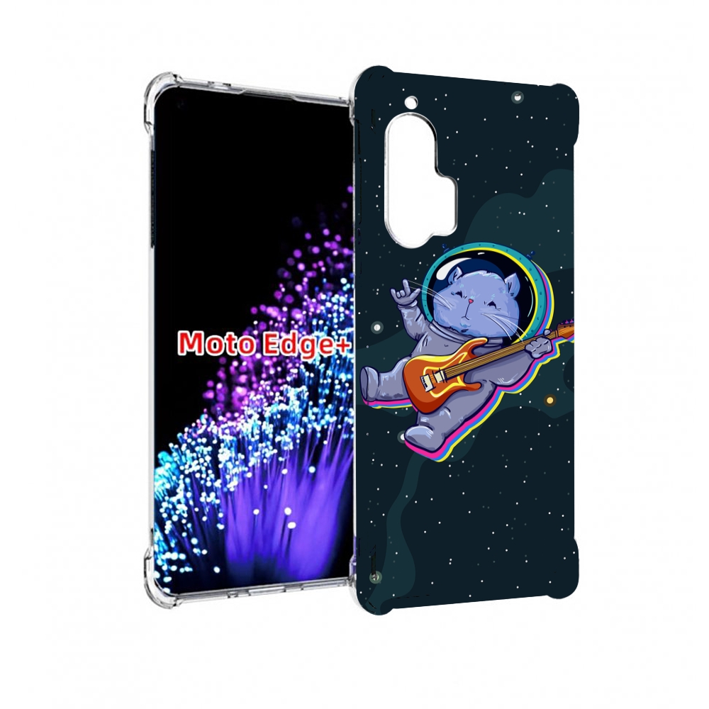 

Чехол MyPads крутой-хомяк-в-космосе для Motorola Edge+ Plus, Прозрачный, Tocco