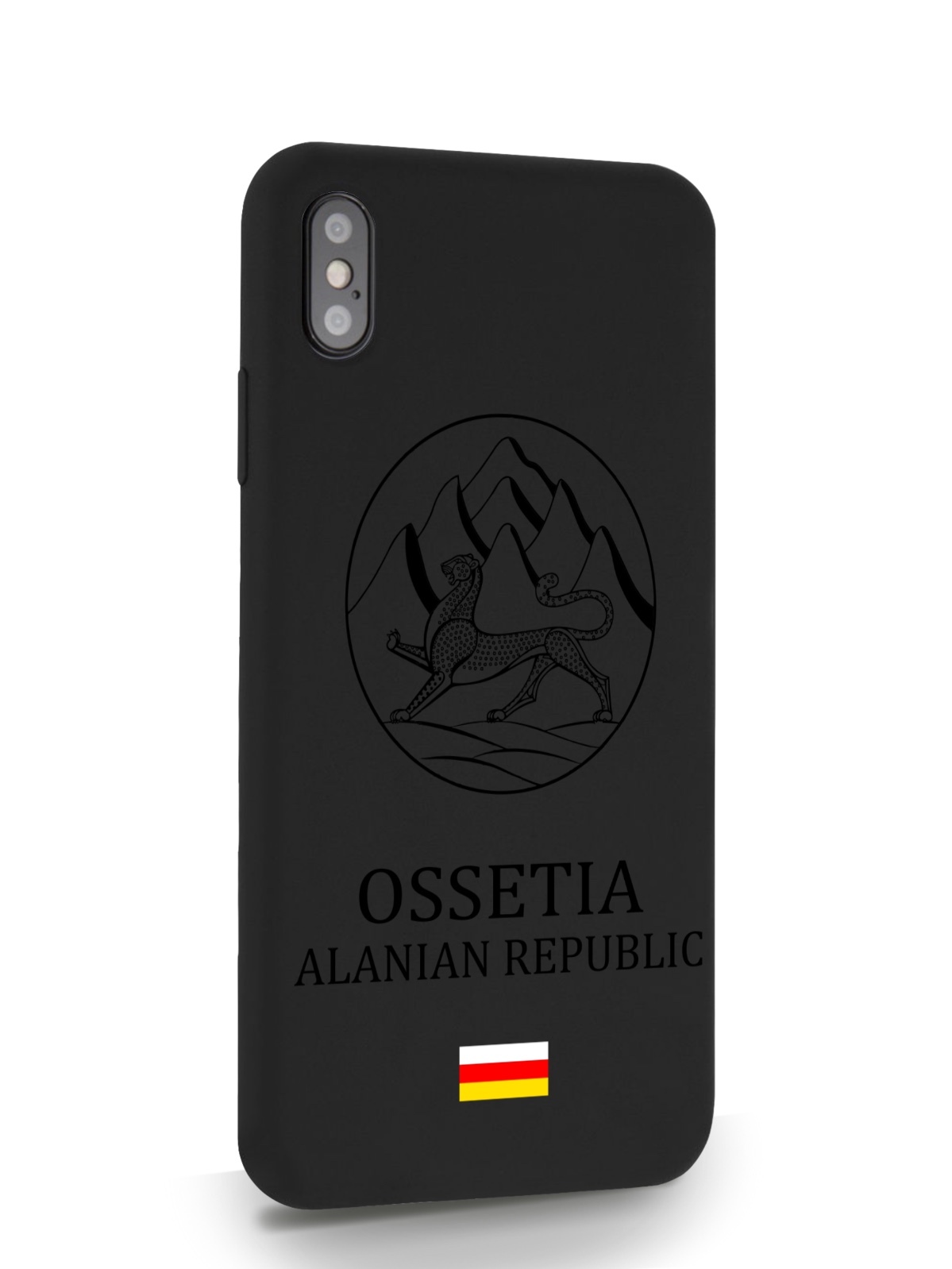 

Черный SignumCase для iPhone XS Max Черный лаковый Герб Северной Осетии черный, iPhone XS Max Черный лаковый Герб Северной Осетии
