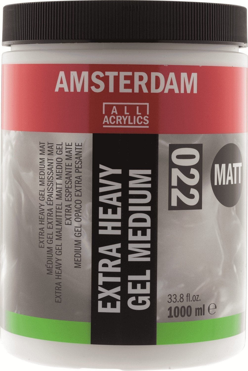 

Медиум гель для акрила Amsterdam (022) матовый экстра прочный 1л, 24193022