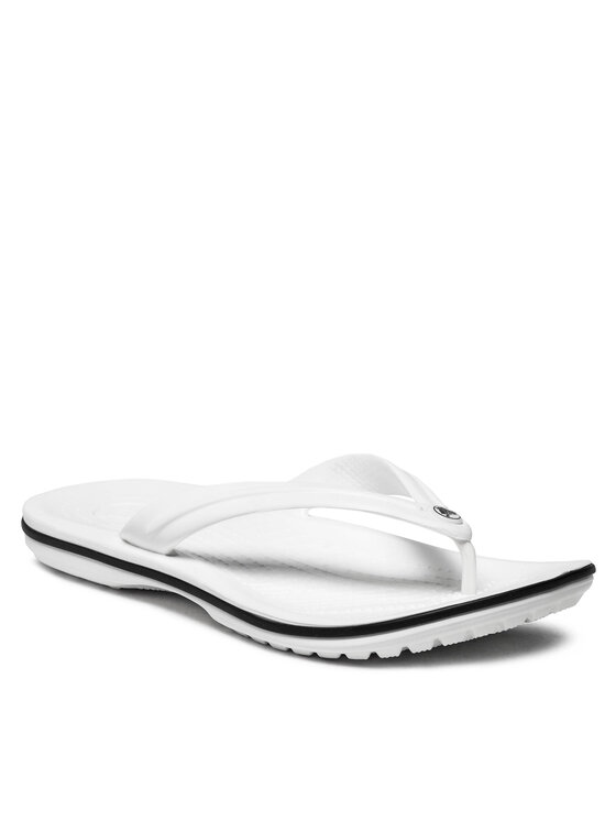 

Шлепанцы Crocband Flip 11033 Crocs белый 46,5 EU, Crocband Flip 11033