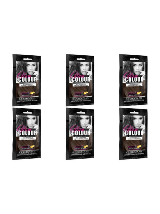 

Оттеночный бальзам glam color Красная Линия фара ice chocolate 40 мл 6шт