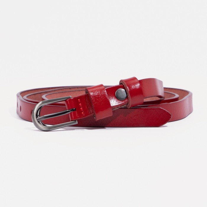 

Ремень женский NoBrand 9172204 красный, 110 см, 9172204