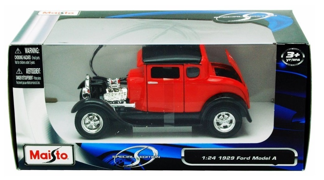 

Машина MAISTO 1:24 Ford Model A 1929 красный 31201, 31201