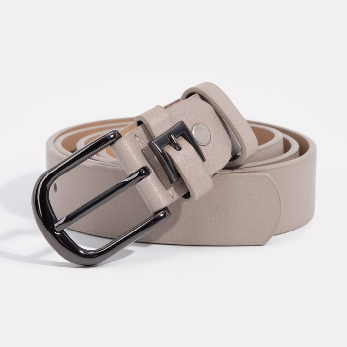 

Ремень женский NoBrand 5140499 серый, 110 см, 5140499