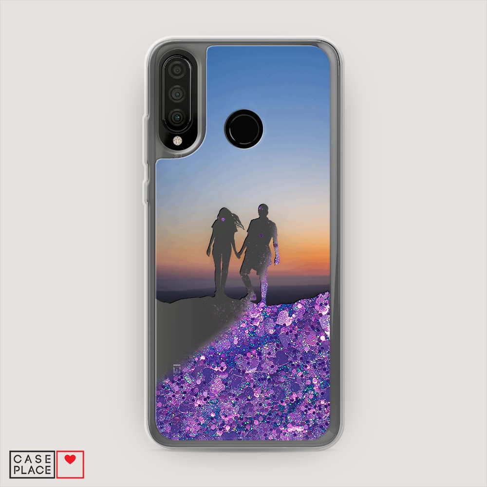 

Чехол Awog на Huawei P30 lite/Honor 20S/Honor 20 Lite 2020 "Пара на краю света", Разноцветный, 67992-1