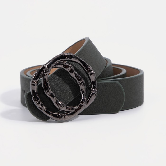 

Ремень женский NoBrand 5140341 зелёный, 110 см, 5140341