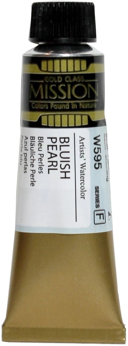 

Акварель Mijello "Mission Gold" 15 мл W595 Голубоватая жемчужина, Mission Gold