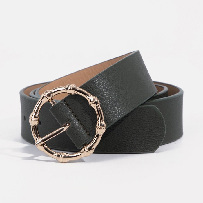 

Ремень женский NoBrand 5140391 зелёный, 110 см, 5140391
