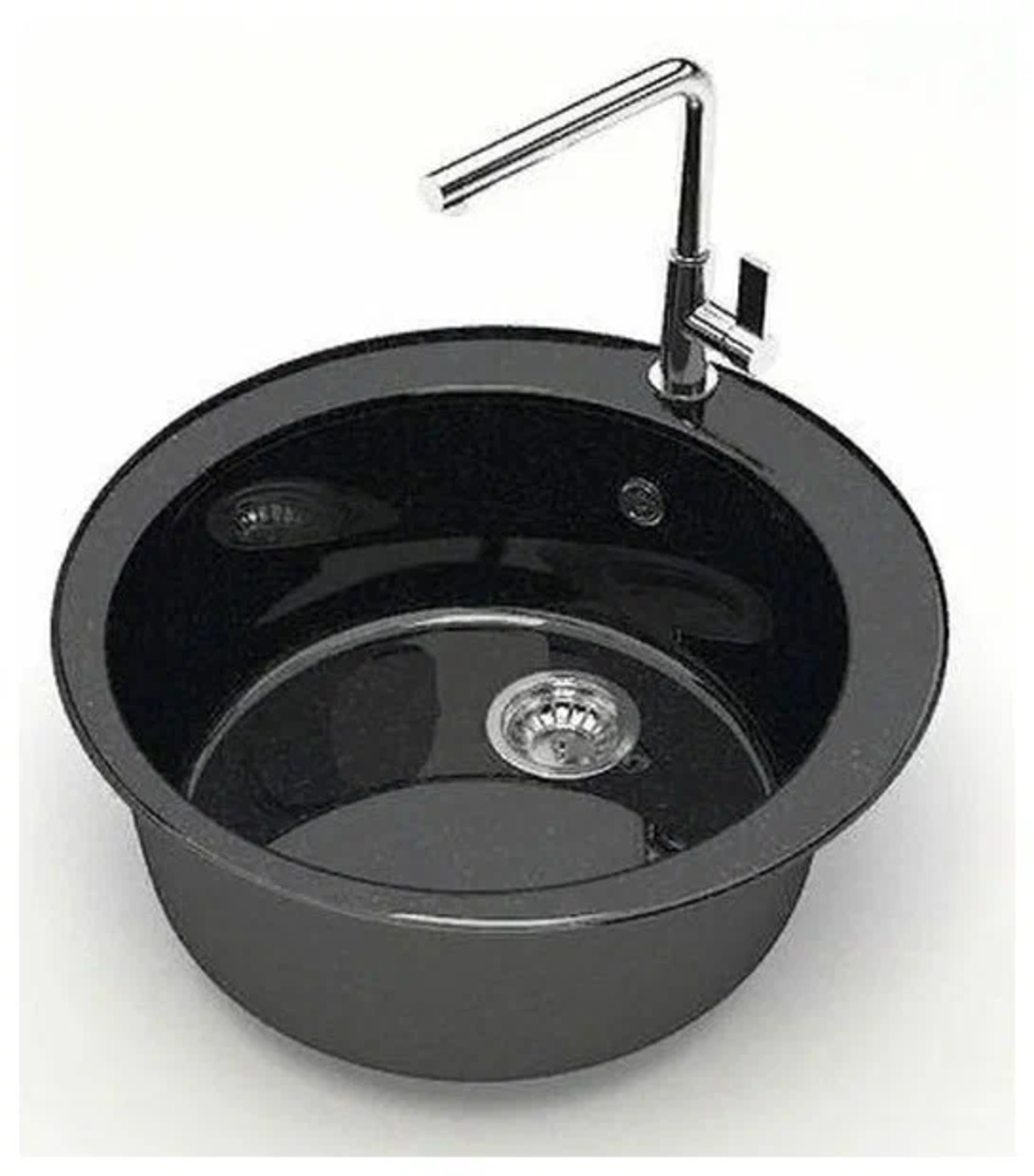 

Кухмойка Granit MARRBA глянц Браун Z510 Q4 черный