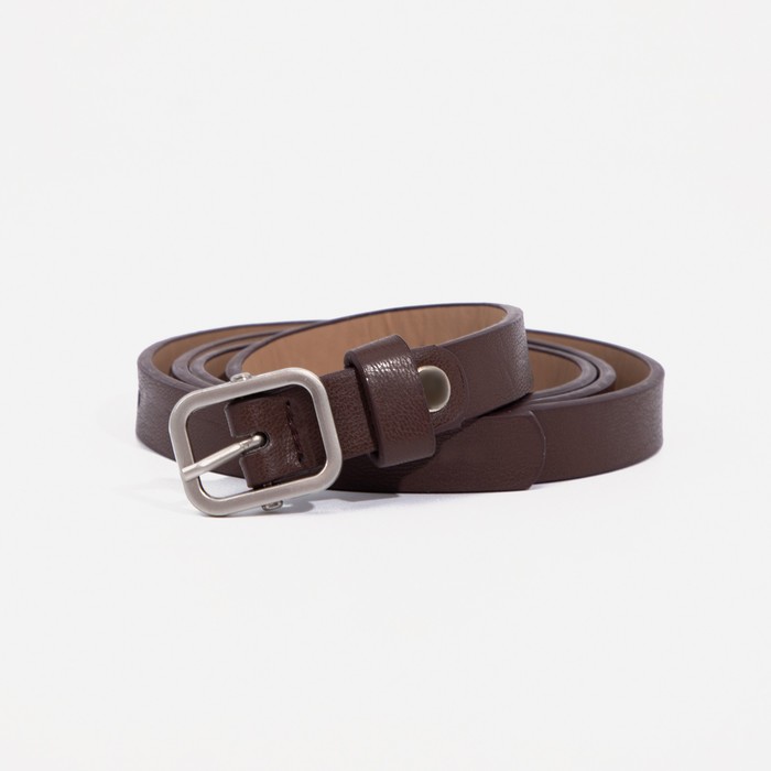 

Ремень женский NoBrand 9345195 коричневый, 115 см, 9345195