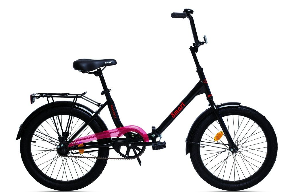 Велосипед складной Aist Smart 20 11 чернокрасный
