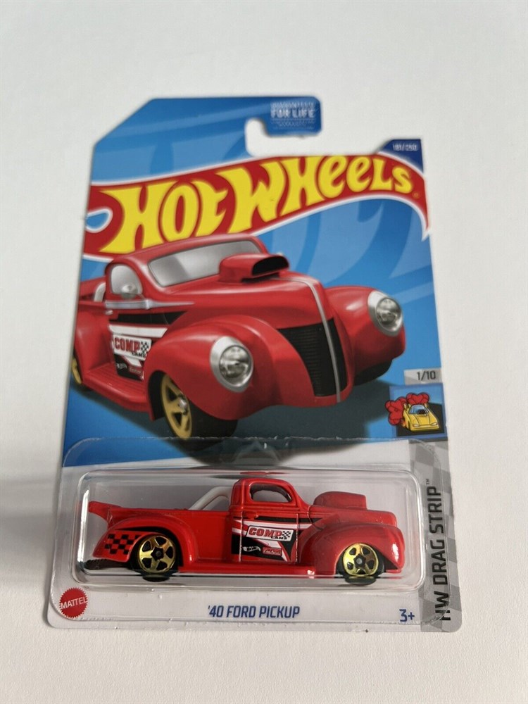 

Машинка Hot Wheels (Хот Вилс) 40 FORD PICKUP, HCX61-R521, Красный