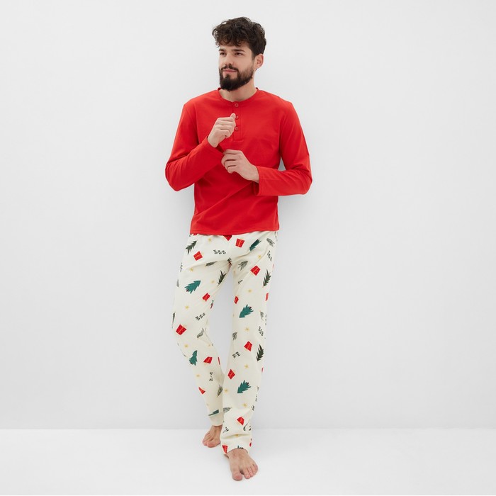 

Пижама мужская KAFTAN П00000560 разноцветная 52 RU, Разноцветный, П00000560
