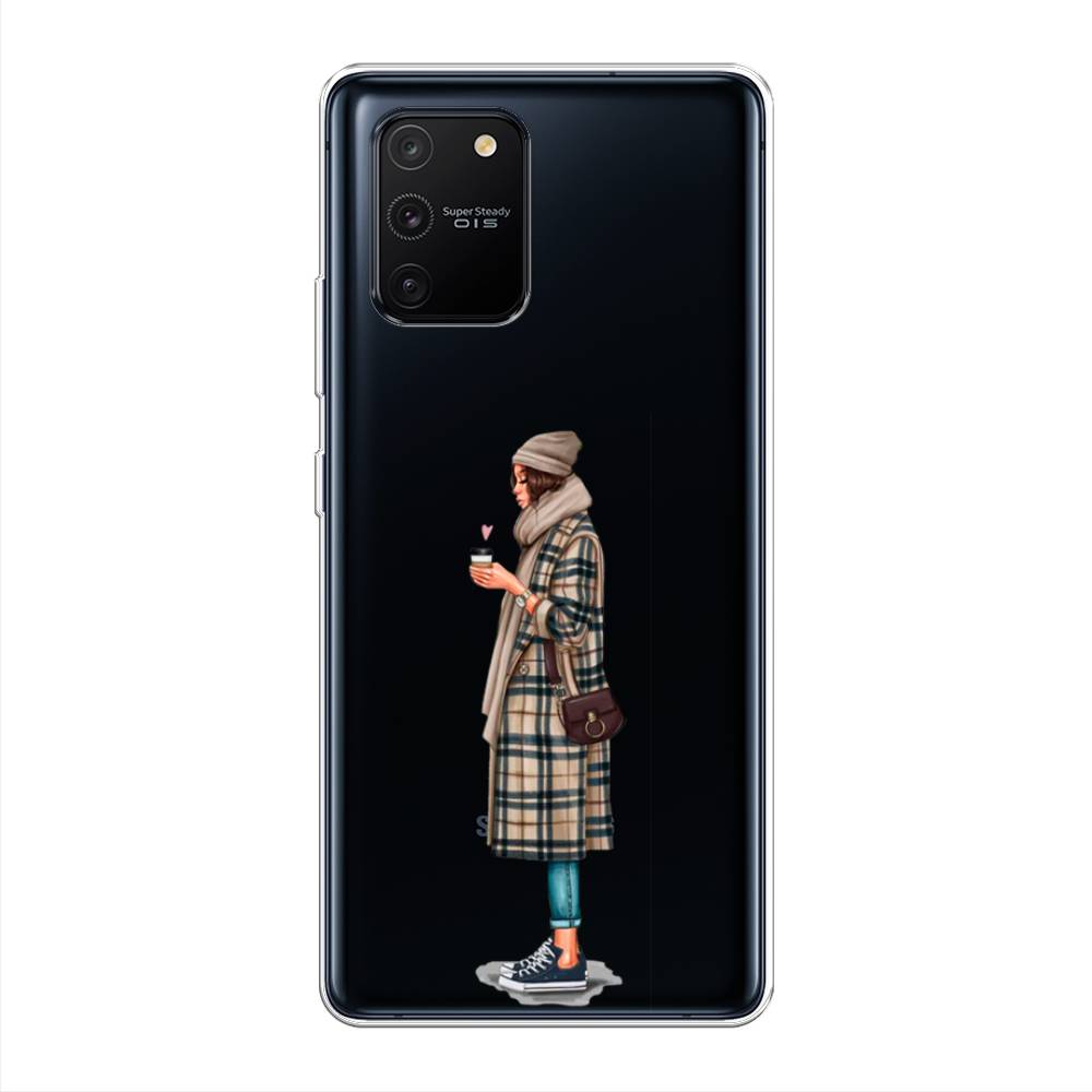 

Чехол на Samsung Galaxy A91 "Утренний кофе", Коричневый;бежевый, 29950-6