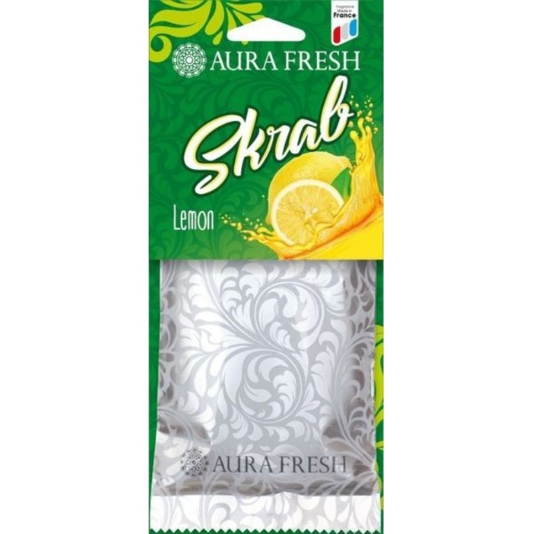 фото Ароматизатор под сиденье (lemon/лимон) "aura fresh" skrab aura fresh арт. 23089