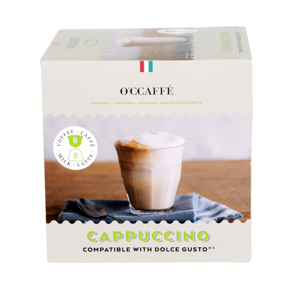 Кофе в капсулах O'CCAFFE Cappuccino для системы Dolce Gusto, 16 шт