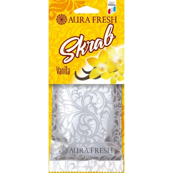 фото Ароматизатор под сиденье (vanilla/ваниль) "aura fresh" skrab aura fresh арт. 23095