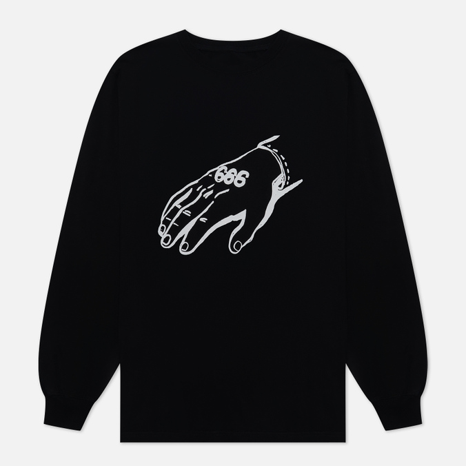 

Мужской лонгслив maharishi Andy Warhol Beast чёрный, Размер XXL, Andy Warhol Beast