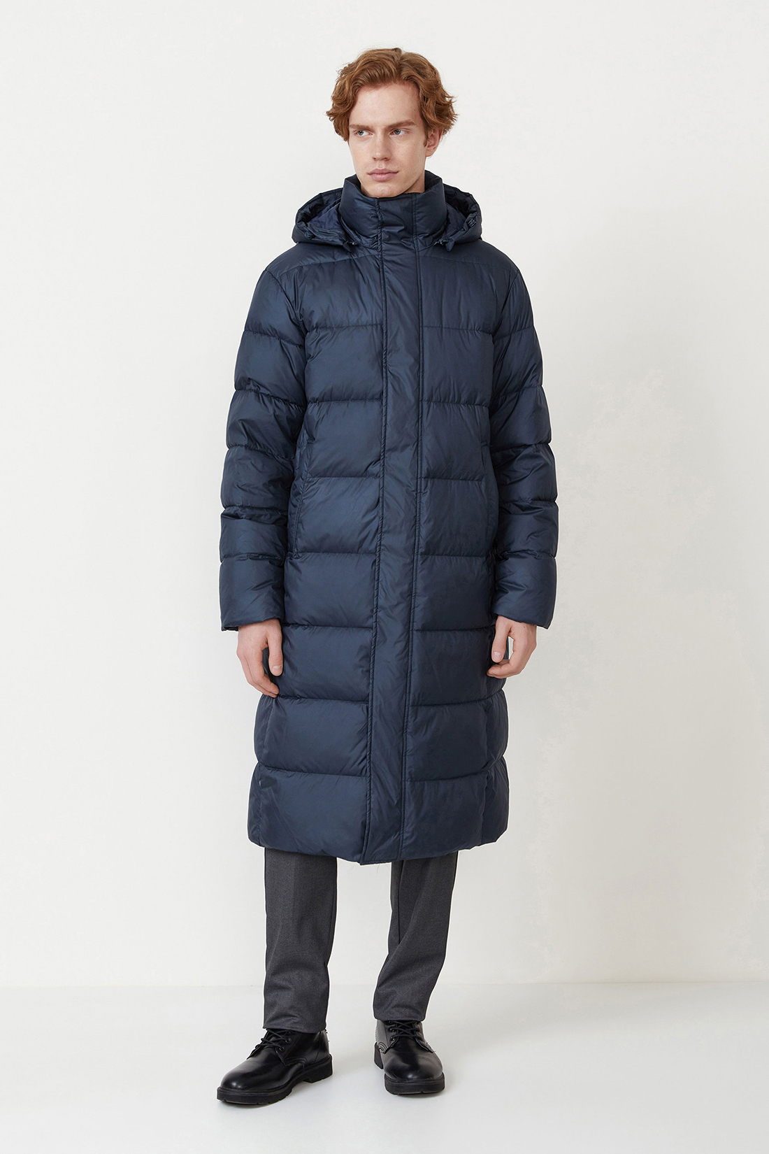 

Зимняя куртка мужская Baon B5223505 синяя S, Синий, B5223505