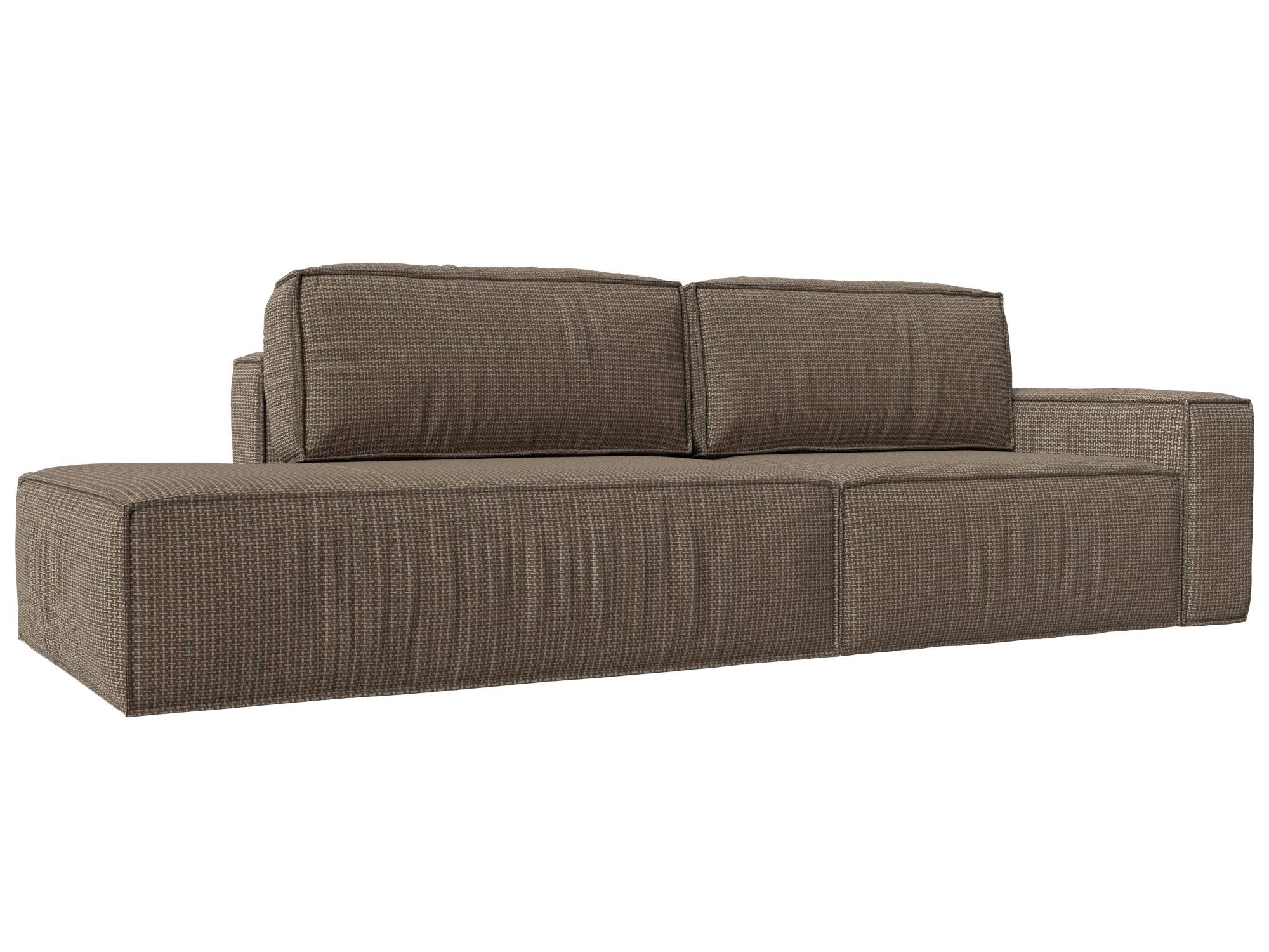 

Прямой диван Прага модерн подлокотник справа рогожка корфу 03, Прямой диван Прага модерн подлокотник справа