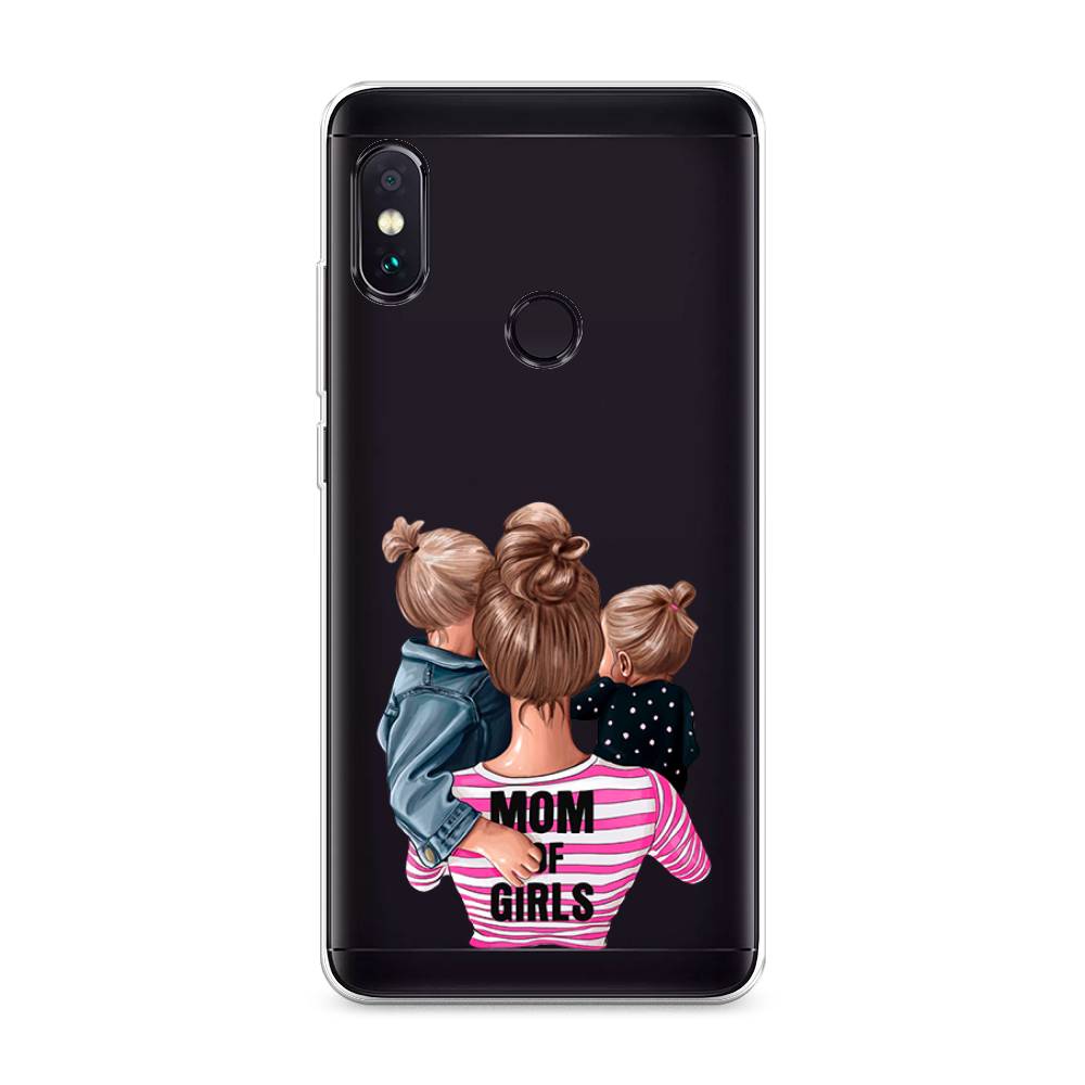 

Чехол Awog на Xiaomi Redmi Note 5/Note 5 Pro "Mom of Girls", Разноцветный, 32750-6