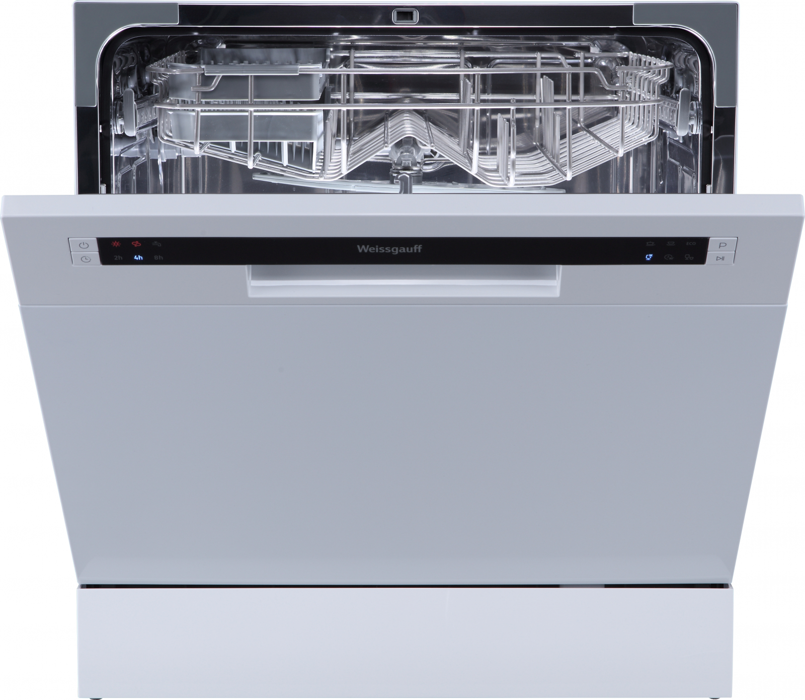 Посудомоечная машина Weissgauff TDW 4108 Led белый набор низких стеклянных стаканов зальцбург 300 мл 6 шт