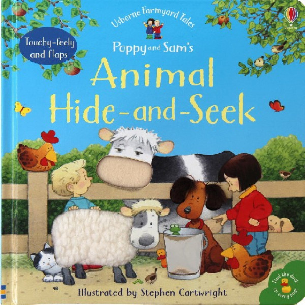 Poppy and Sam's Animal Hide and Seek Board Book