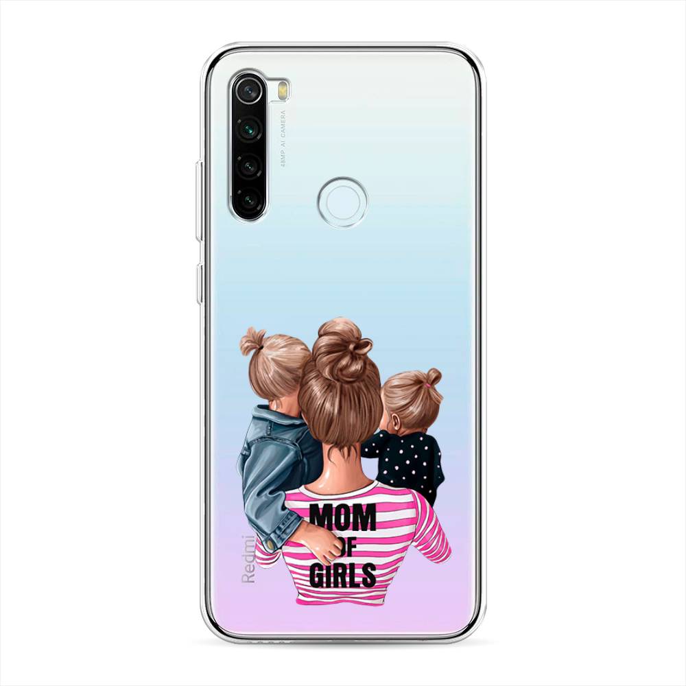 фото Силиконовый чехол "mom of girls" на xiaomi redmi note 8t awog