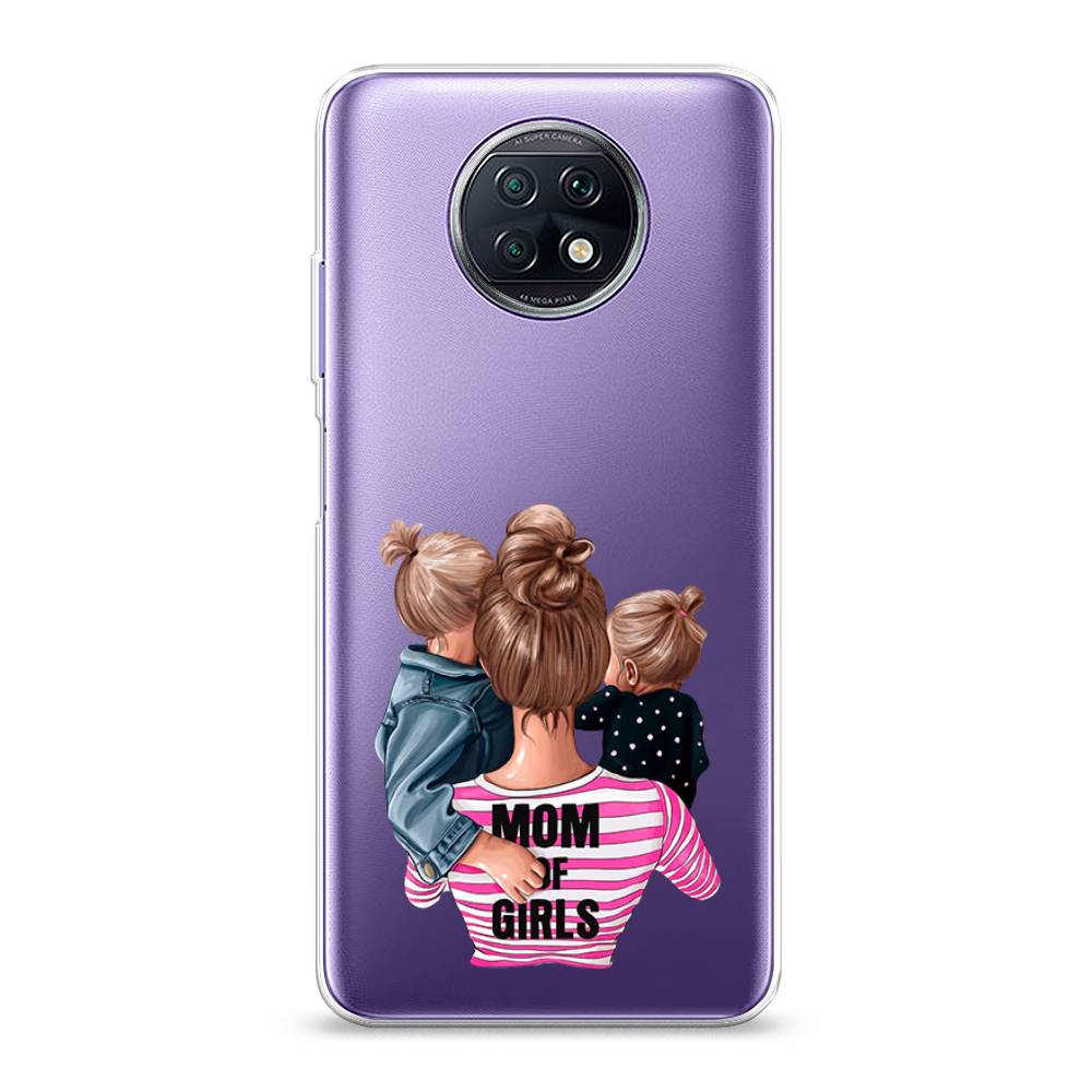 фото Силиконовый чехол "mom of girls" на xiaomi redmi note 9t awog